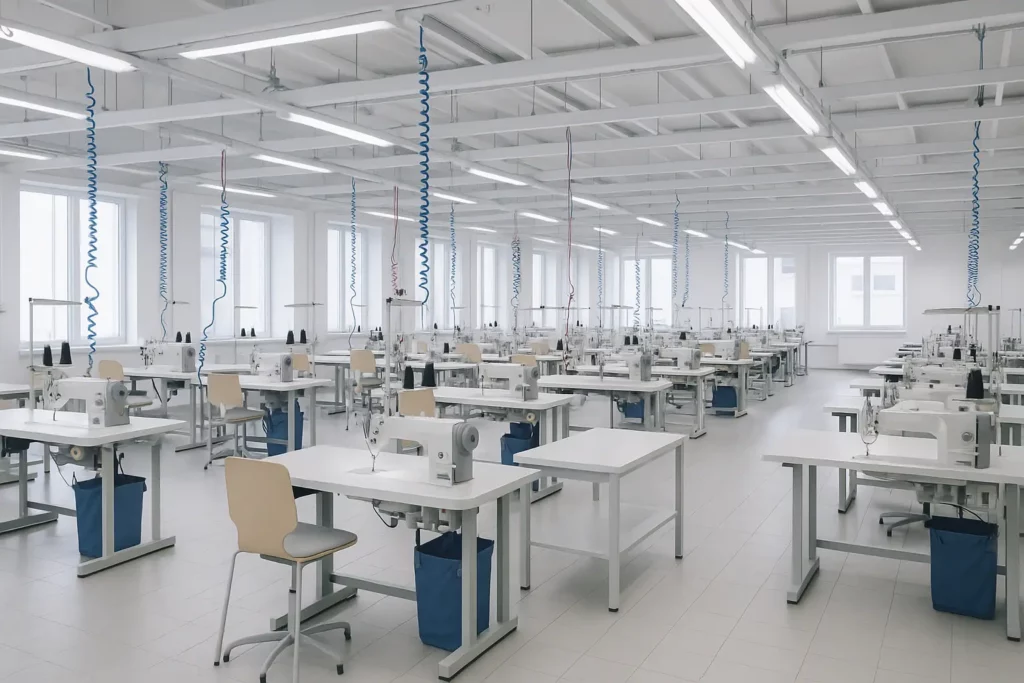 Textilproduktion in Portugal für hochwertige Corporate Fashion in moderner europäischer Manufaktur